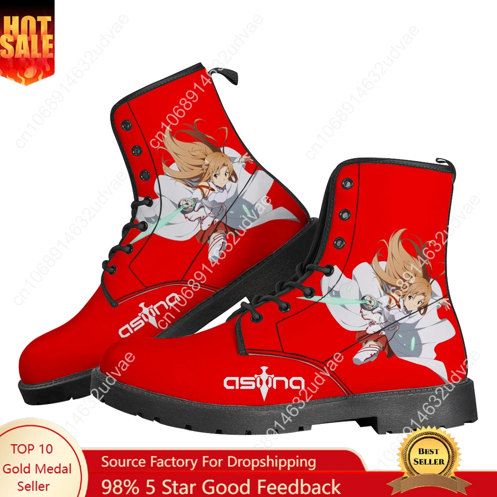 Outdoor Lighting High Quality - Sword Art Online Asuna Boots Mens