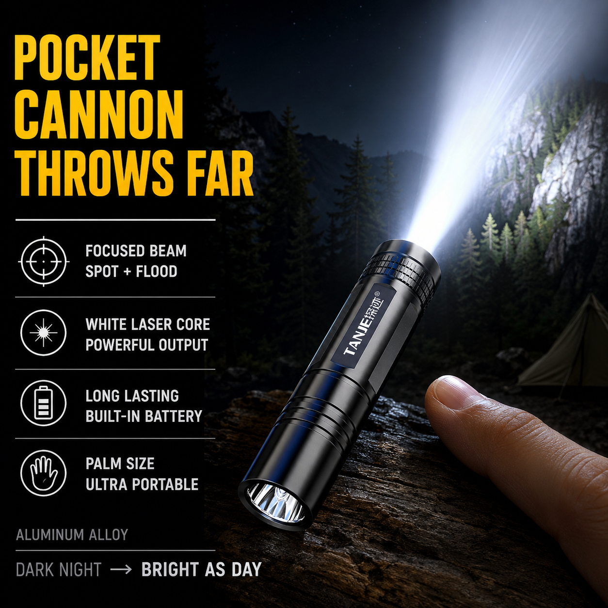 Outdoor Lighting Lumen - Outdoor Flashlight Small Mini Lighting Strong