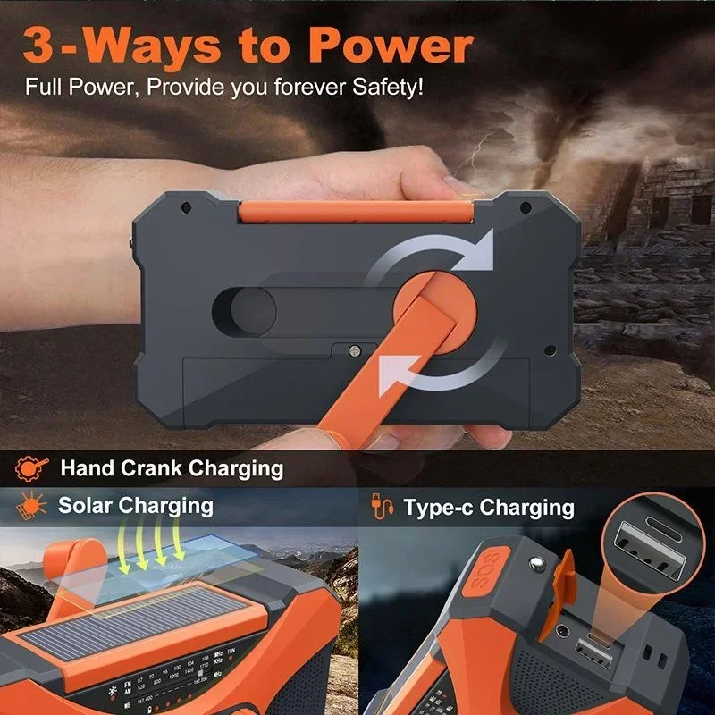 Multifunctional 10000mAh Solar - Fire Torch Solar ulasan dan harga