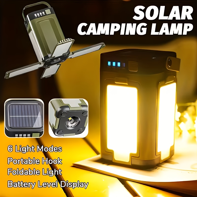 Solar Outdoor Portable Camping - Outdoor Lighting Solar ulasan dan harga