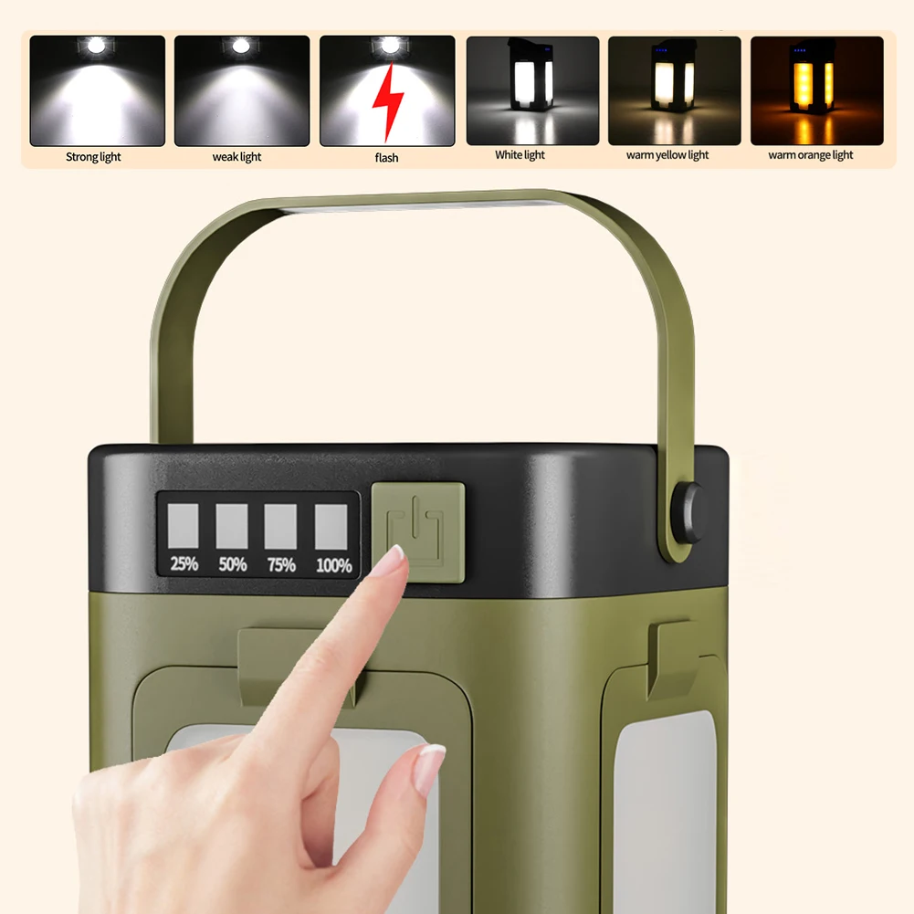 Solar Outdoor Portable Camping - Outdoor Lighting Solar ulasan dan harga