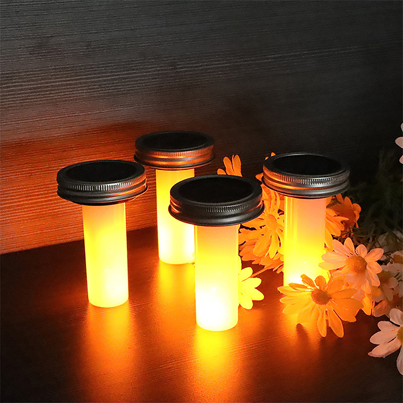 1Pc Solar LED Lit Light Torch  - Fire Torch Solar ulasan dan harga