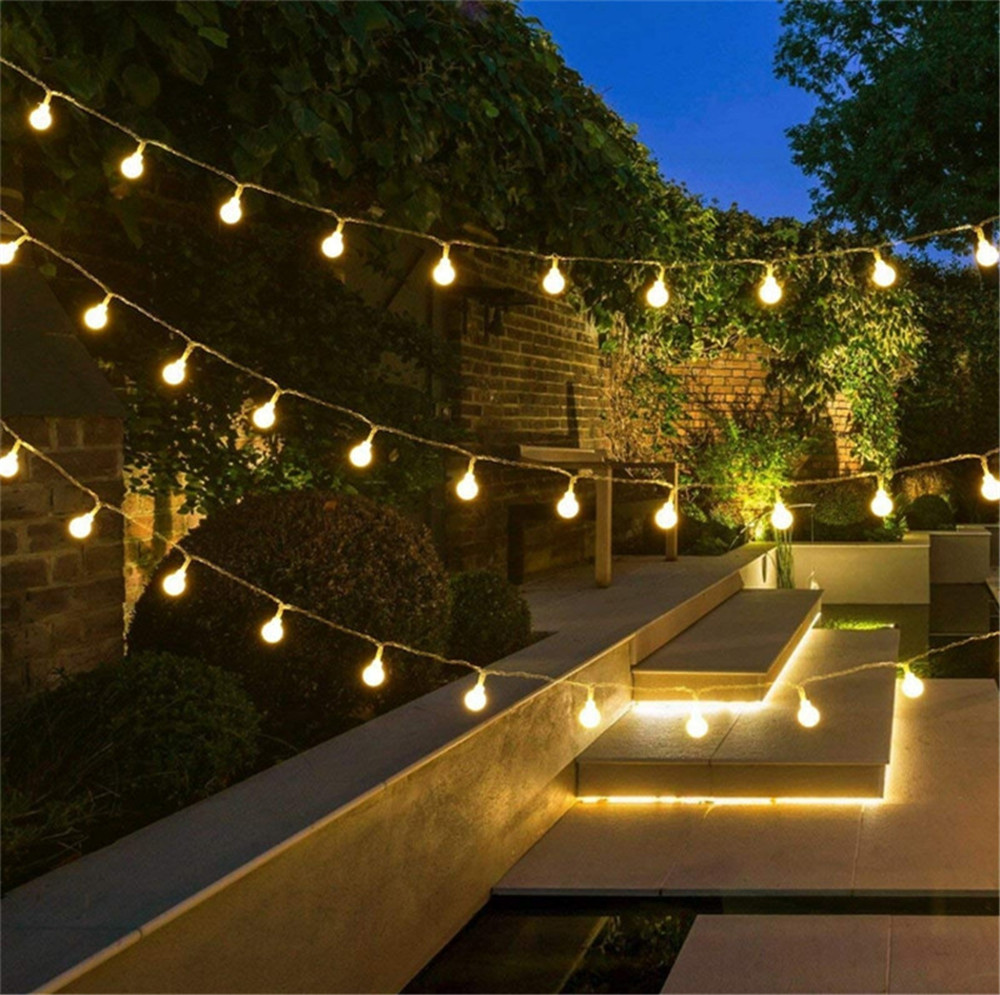 3-10M Solar/USB/Battery String - Outdoor Lighting Solar ulasan dan harga