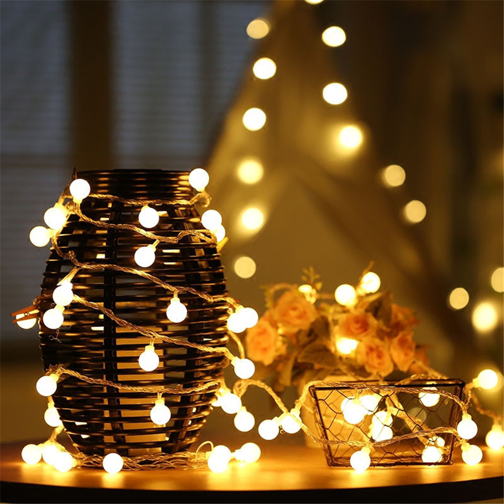 3-10M Solar/USB/Battery String - Outdoor Lighting Solar ulasan dan harga