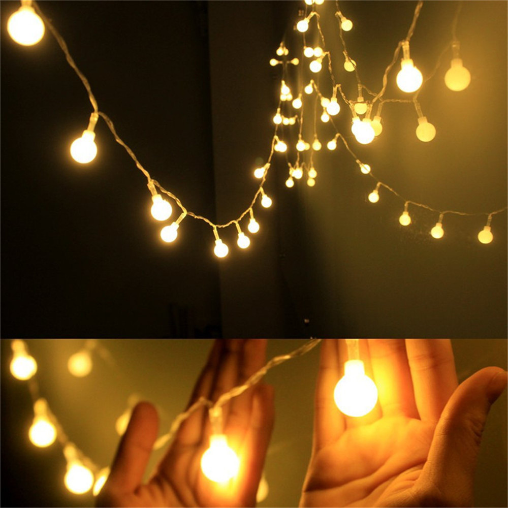 3-10M Solar/USB/Battery String - Outdoor Lighting Solar ulasan dan harga