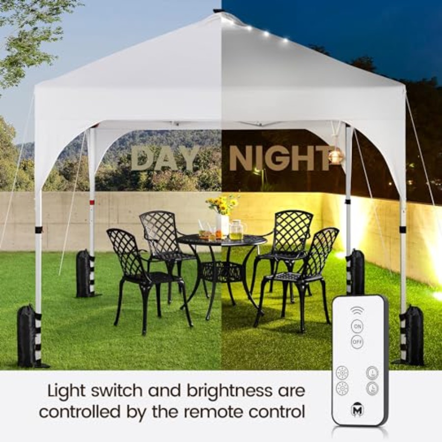 Outdoor garden gazebo tent: 10 - Outdoor Lighting Solar ulasan dan harga