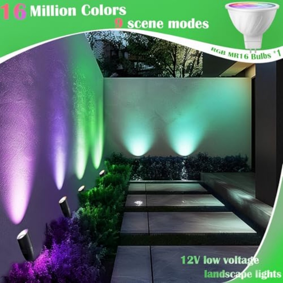 Color Changing Outdoor Landsca - Outdoor Lighting Kits Low Voltage ulasan dan harga