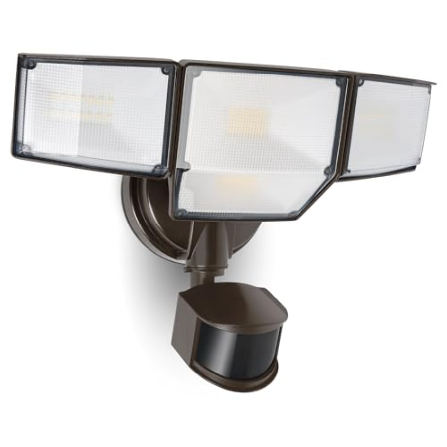 80W 9000LM LED Security Lights - Outdoor Lighting Hardwired ulasan dan harga