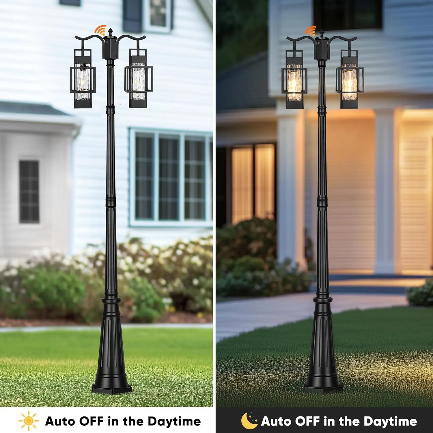 2 Head Hardwired Outdoor Lamp  - Outdoor Lighting Hardwired ulasan dan harga
