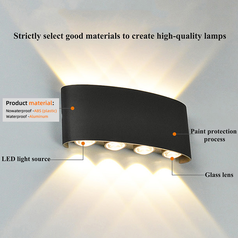 LED Wall Sconces Modern Indoor - Outdoor Lighting Hardwired ulasan dan harga