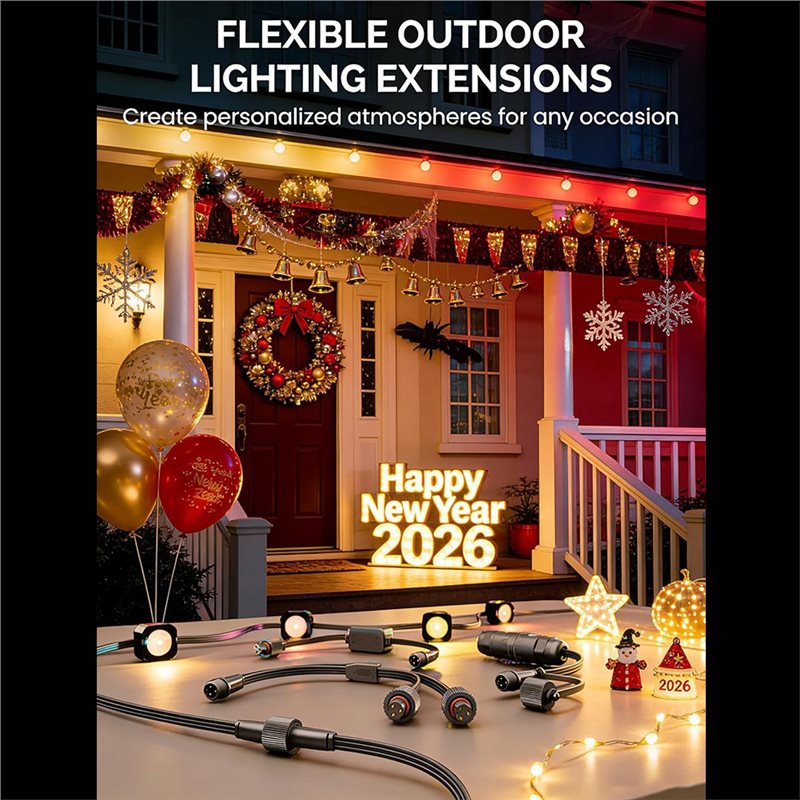 【NEWLY】2 Pack Y-Connector Spli - Outdoor Lighting Govee ulasan dan harga