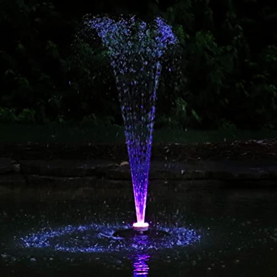 Small Floating Fountain for Po - Pond Light Submersible ulasan dan harga