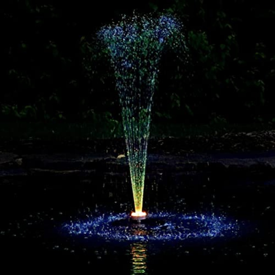Small Floating Fountain for Po - Pond Light Submersible ulasan dan harga