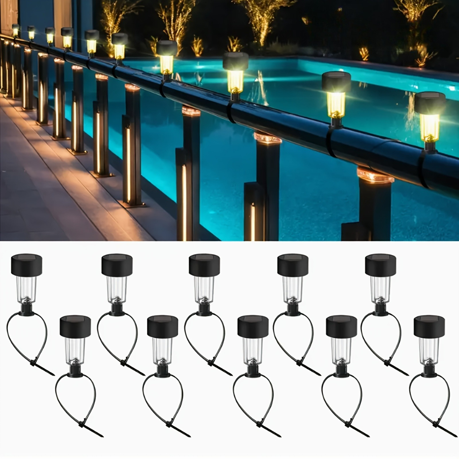 6 Packages Solar Pool Light Fr - Pond Light Submersible ulasan dan harga