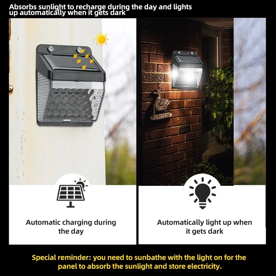 LED Solar Light PIR Motion Sen - Outdoor Lighting Solar ulasan dan harga
