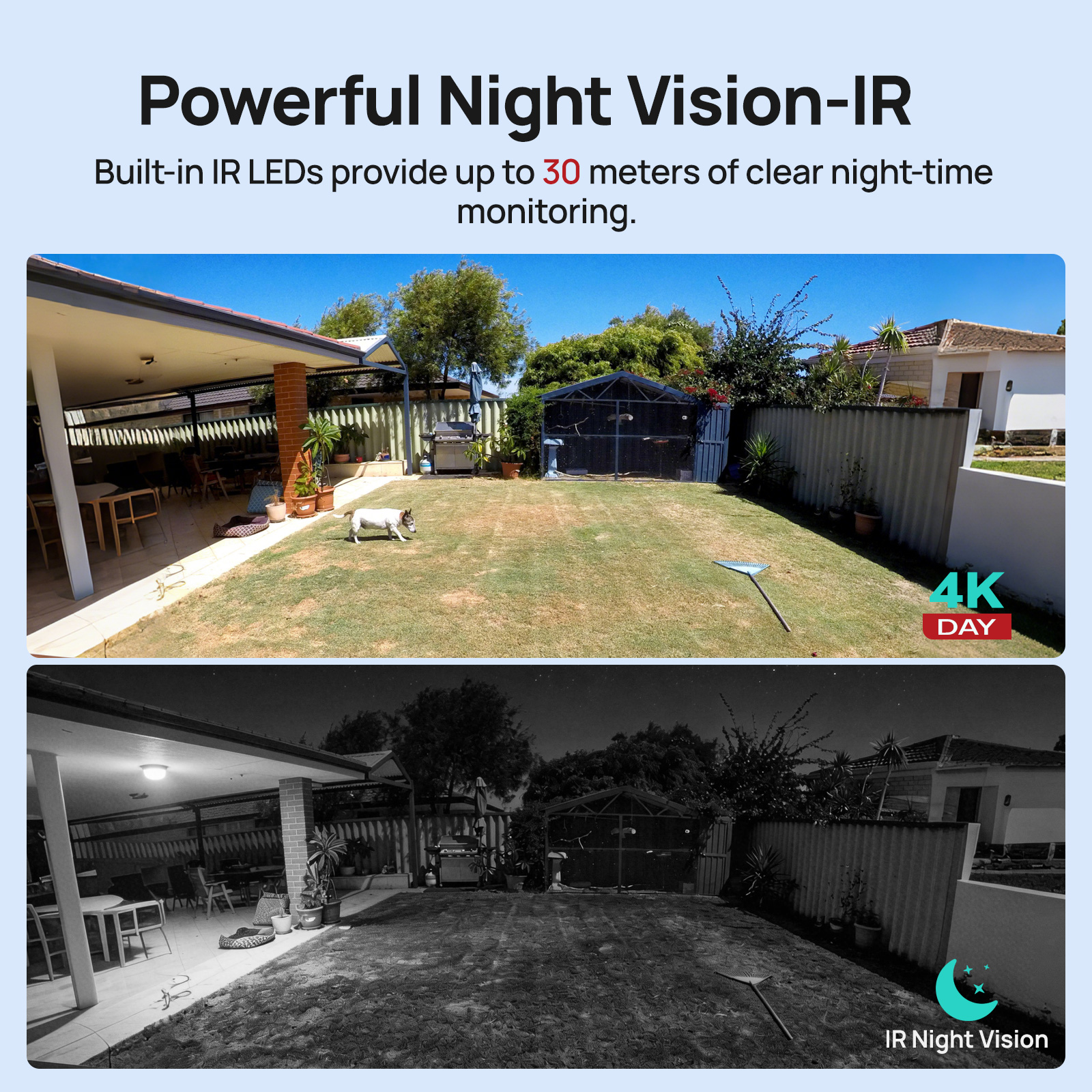 VIKYLIN 5/8MP IR Light IP Came - Outdoor Lighting Mains Powered ulasan dan harga