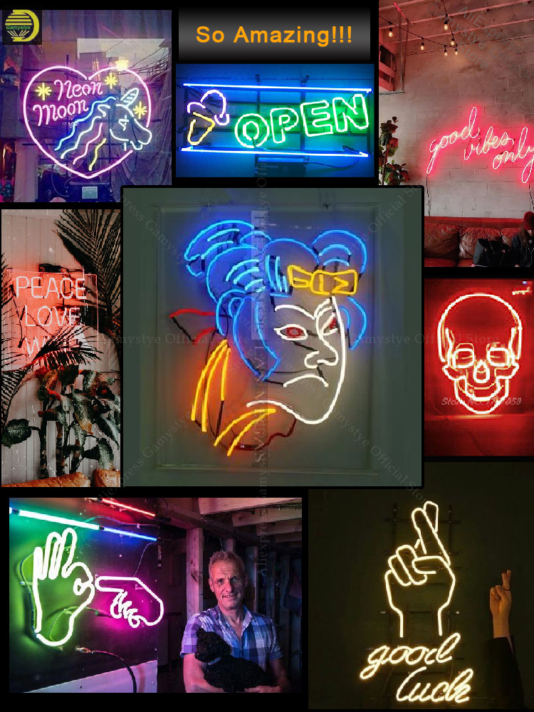 Neon Sign For Round Smiley ner - Outdoor Lighting Year Round ulasan dan harga