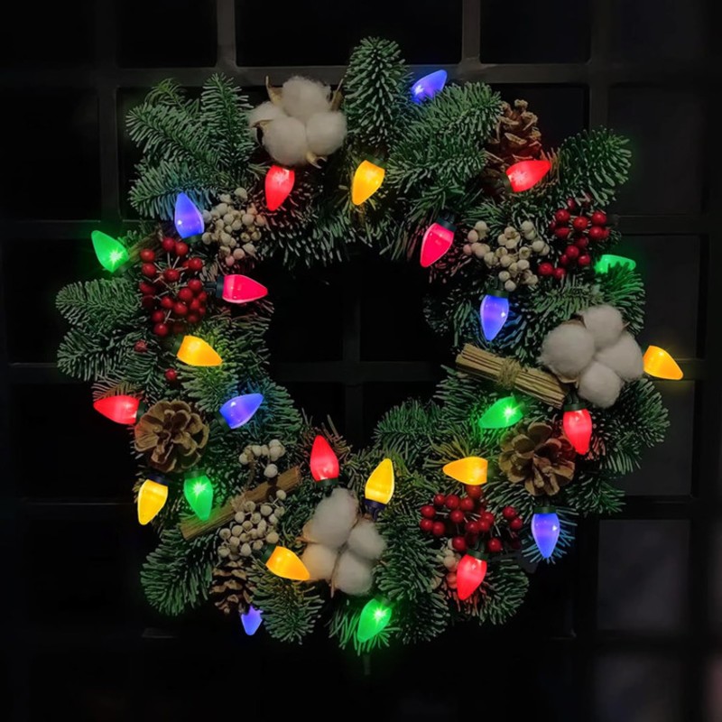 ABLJ Multi-Color LED String Li - Outdoor Lighting On Trees ulasan dan harga