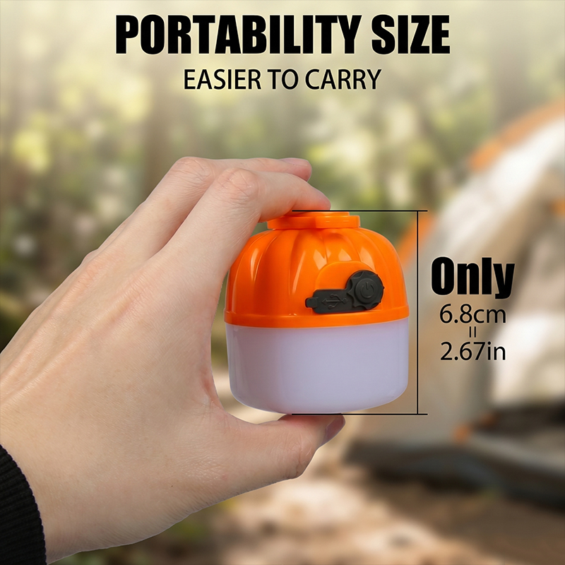 Mini Portable LED Pumpkin Bulb - Outdoor Lighting Lumen ulasan dan harga