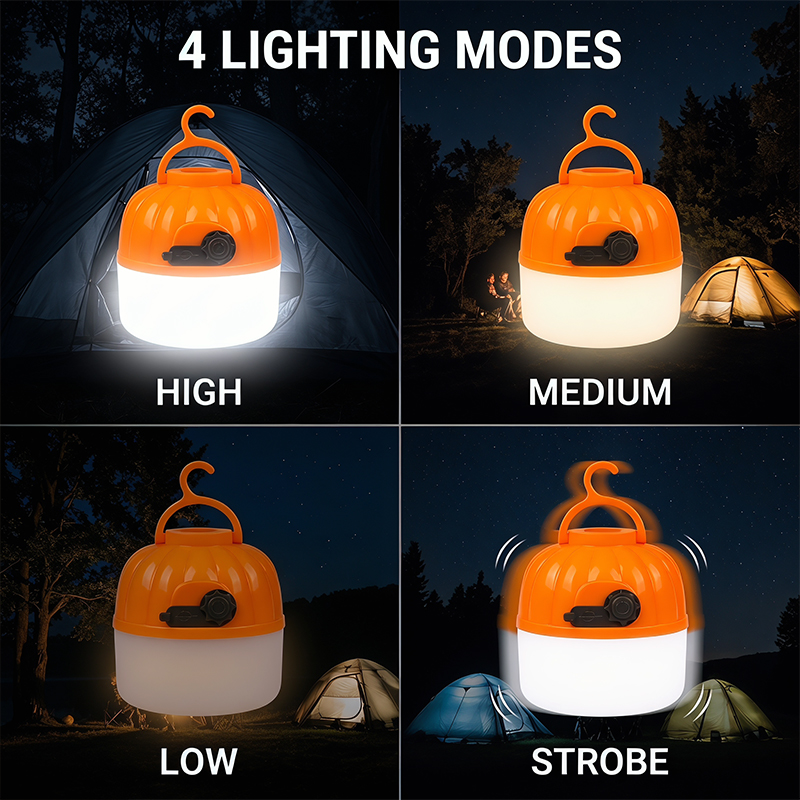 Mini Portable LED Pumpkin Bulb - Outdoor Lighting Lumen ulasan dan harga