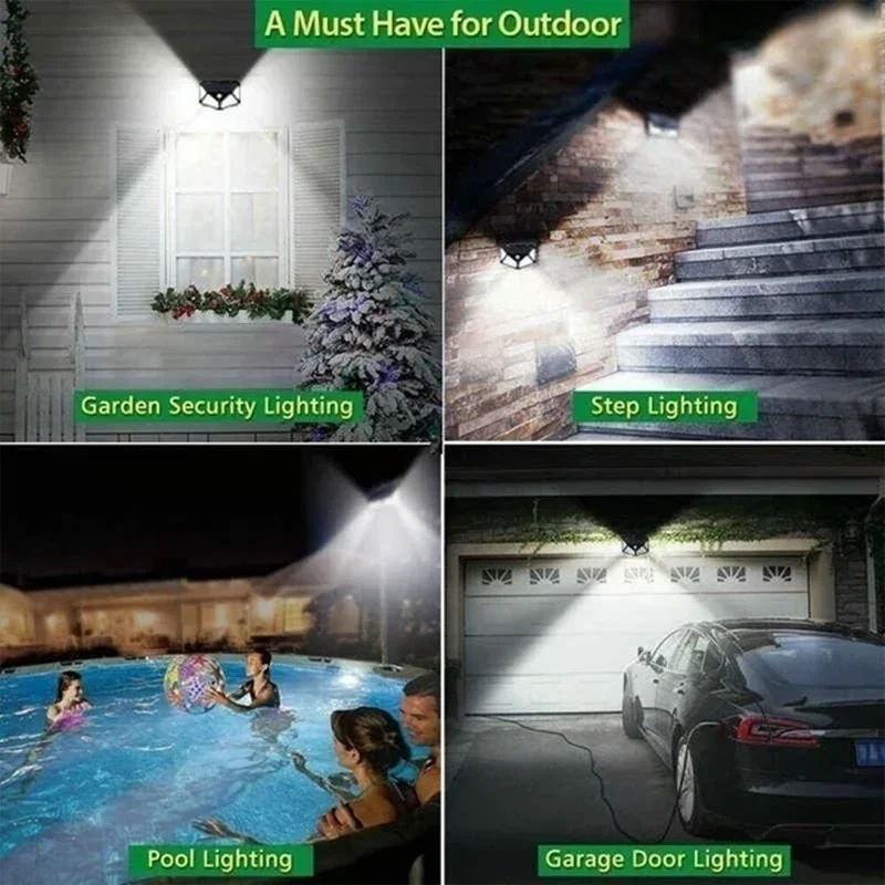 1/2/4PCS Motion Sensor Solar L - Outdoor Lighting Experts ulasan dan harga