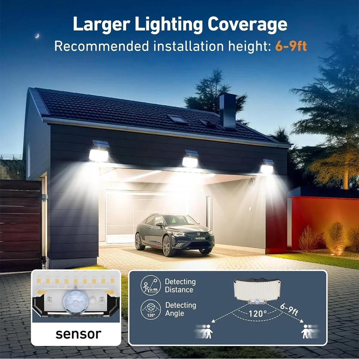 234LED Solar Outdoor Lights Mo - Outdoor Lighting Solar ulasan dan harga
