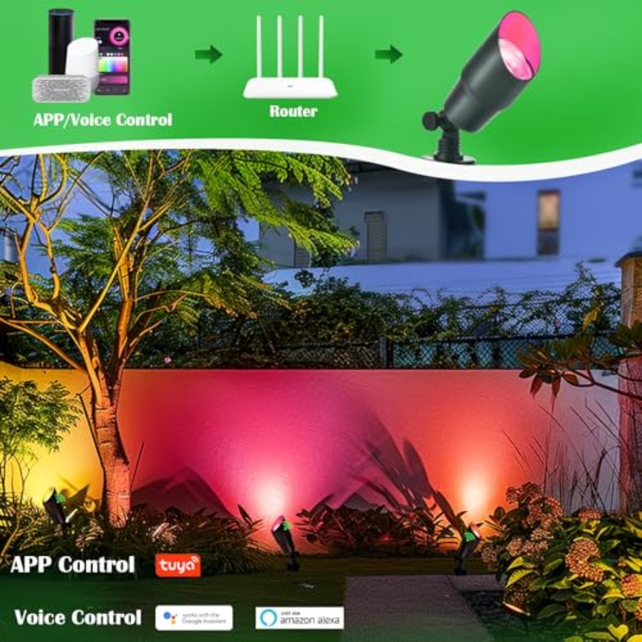 RGB Landscape Lighting Smart L - Outdoor Lighting Kits Low Voltage ulasan dan harga