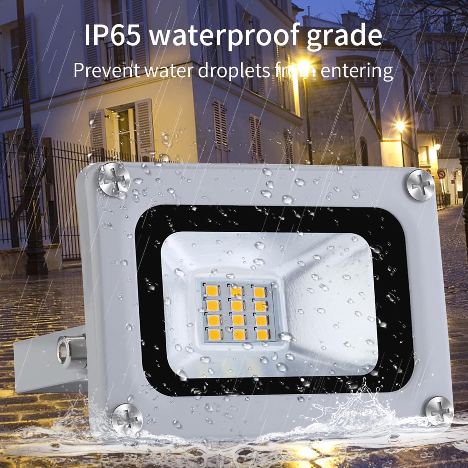 DC 12V-24V 10W LED Flood Light - Outdoor Lighting Hardwired ulasan dan harga