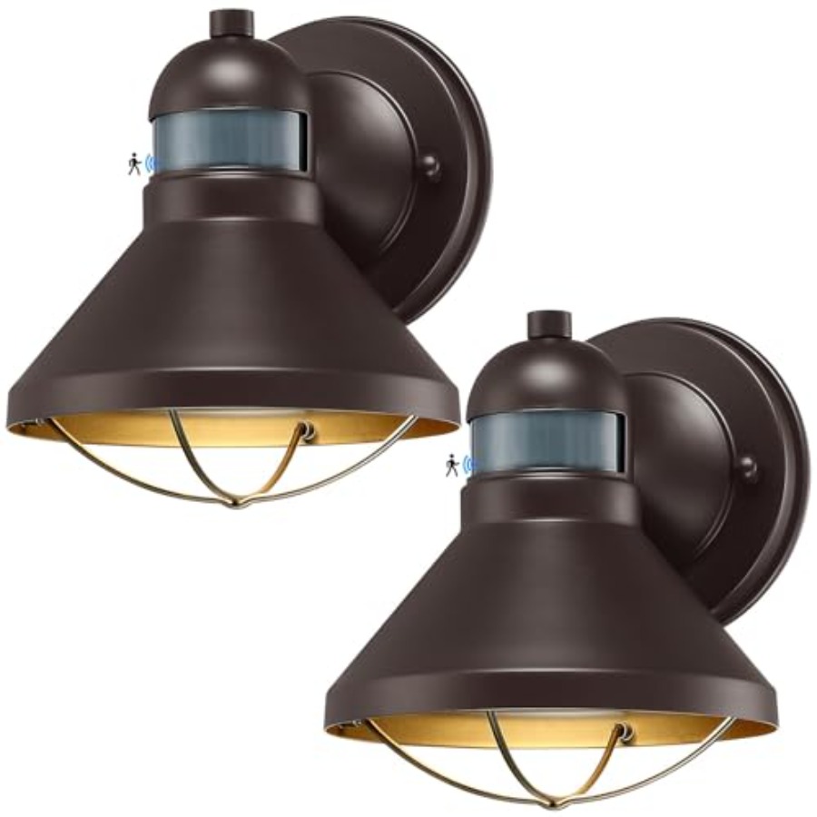 2 Pack Motion Sensor Outdoor L - Outdoor Lighting Solar ulasan dan harga