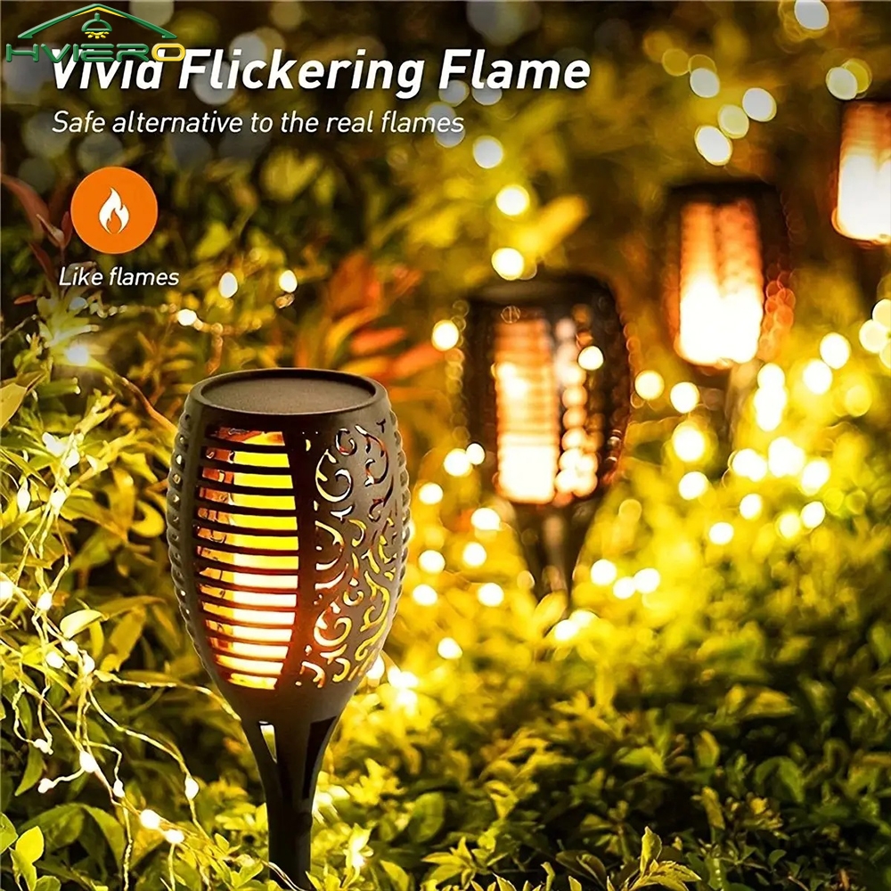 1/2/4/6/8/10/12X Solar Flame T - Fire Torch Solar ulasan dan harga