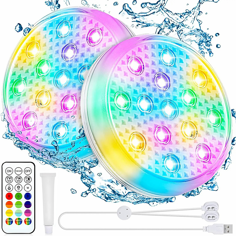 Rechargeable Underwater Submer - Pond Light Submersible ulasan dan harga