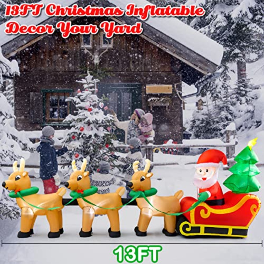 Outdoor Christmas inflatables  - Outdoor Lighting On Trees ulasan dan harga
