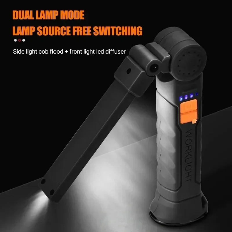 Portable COB LED Flashlight US - Outdoor Lighting Lumen ulasan dan harga