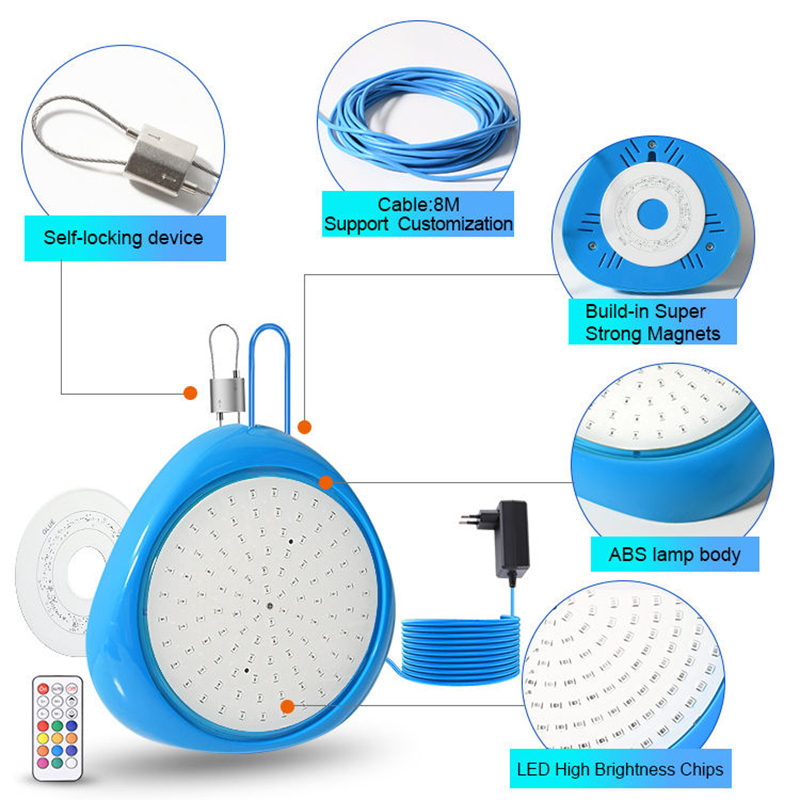 20W Led Swimming Pool Light Ip - Pond Light Submersible ulasan dan harga