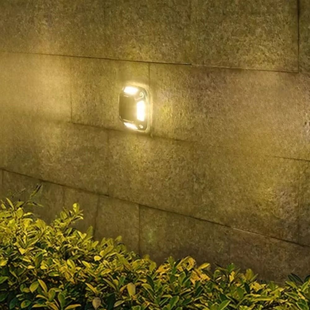 4 PCS 8 LED Solar Ground Light - Ground Light Recessed ulasan dan harga