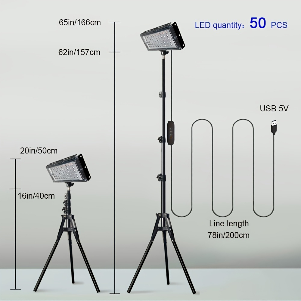 LED Work Lights with Stand, 3  - Outdoor Lighting Switch ulasan dan harga