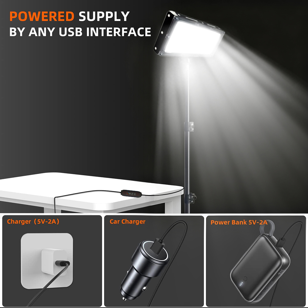 LED Work Lights with Stand, 3  - Outdoor Lighting Switch ulasan dan harga