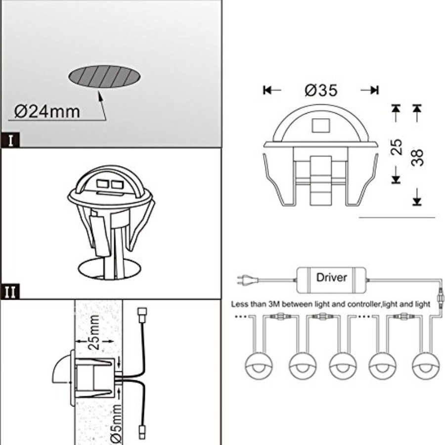 Pack of Low Voltage LED Deck L - Outdoor Lighting Kits Low Voltage ulasan dan harga