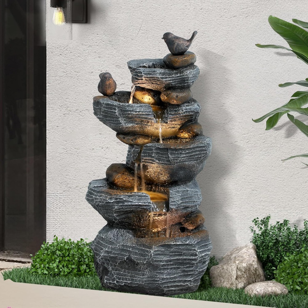 US Shipping 5-Tier Cascading R - Outdoor Lighting Linear ulasan dan harga