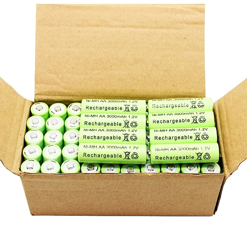 1.2V AA 3000mAh NiMH 1.2V Rech - Fire Torch Solar ulasan dan harga