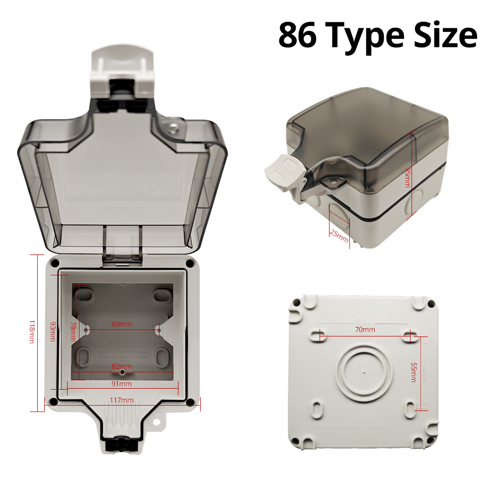 Wallpad IP66 Dustproof Waterpr - Outdoor Lighting Switch ulasan dan harga