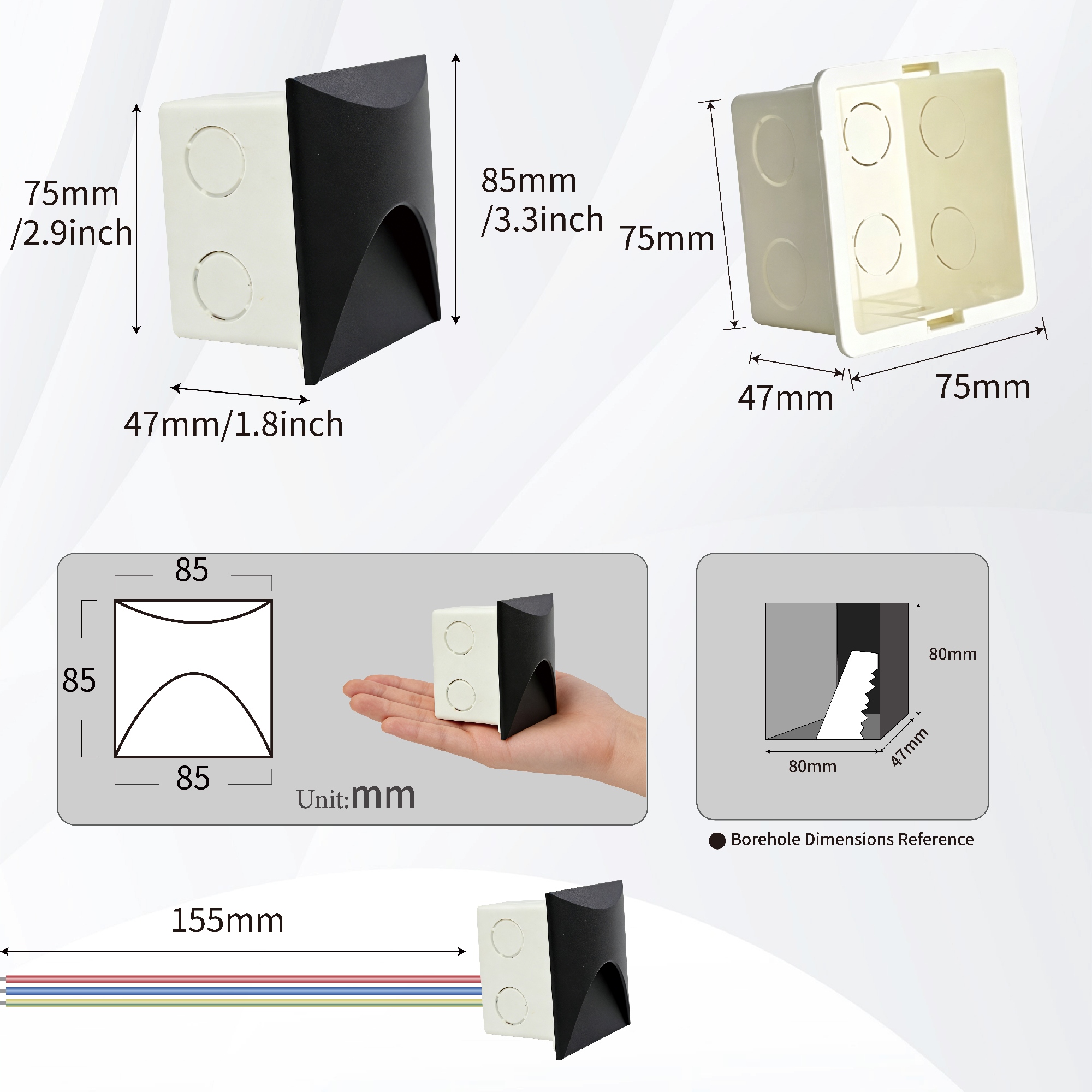 Led Stair Light Step Lights 3W - Outdoor Lighting Year Round ulasan dan harga