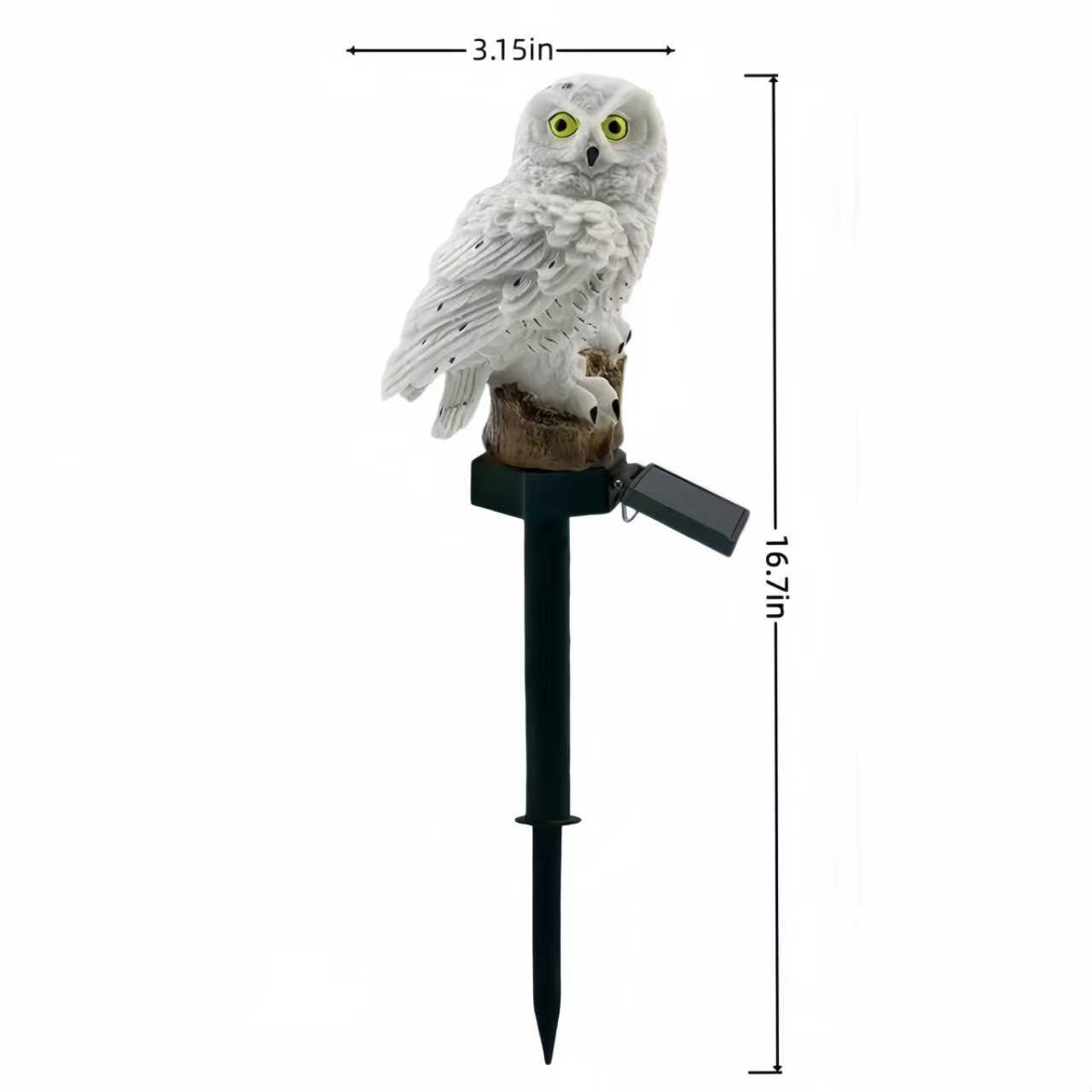 Solar Owl Garden Stake Light O - Outdoor Lighting Switch ulasan dan harga
