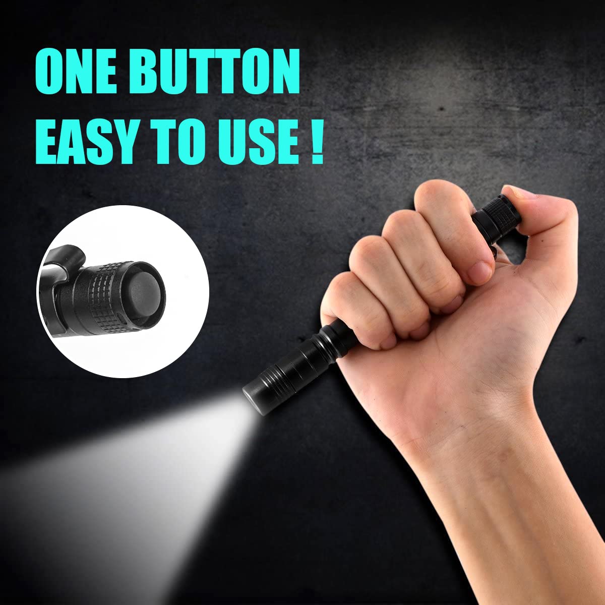 Portable Mini LED Pen Flashlig - Outdoor Lighting Lumen ulasan dan harga