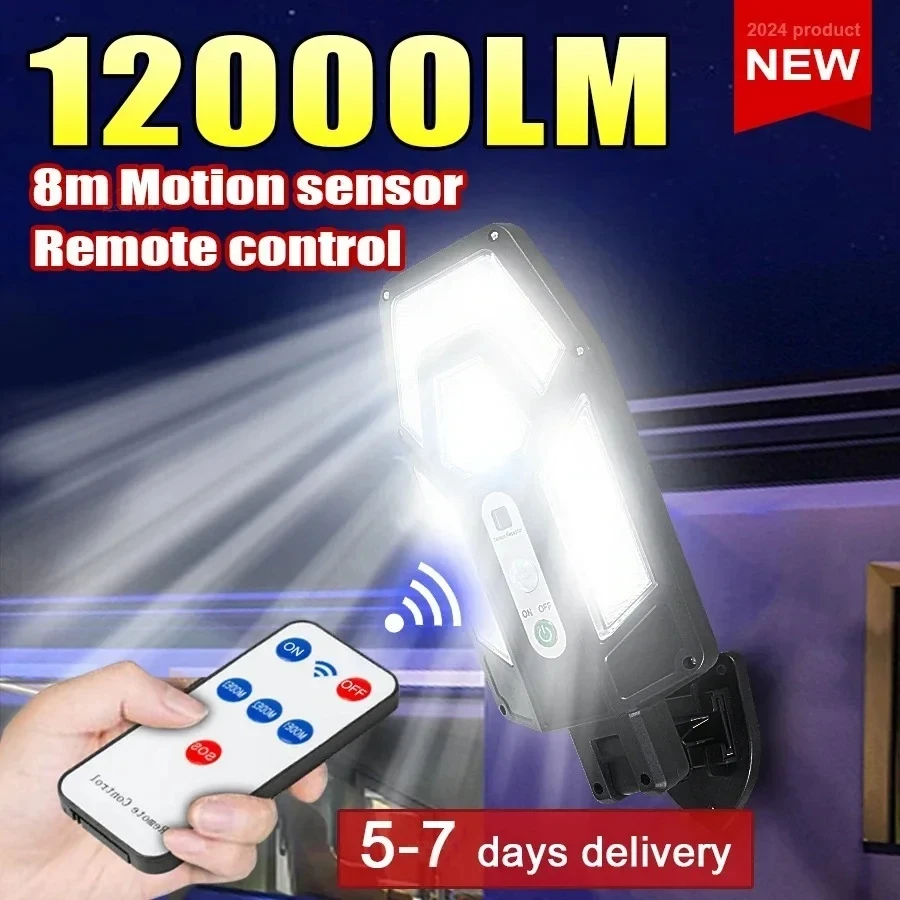 12000LM Powerful Solar Wall La - Outdoor Lighting Experts ulasan dan harga