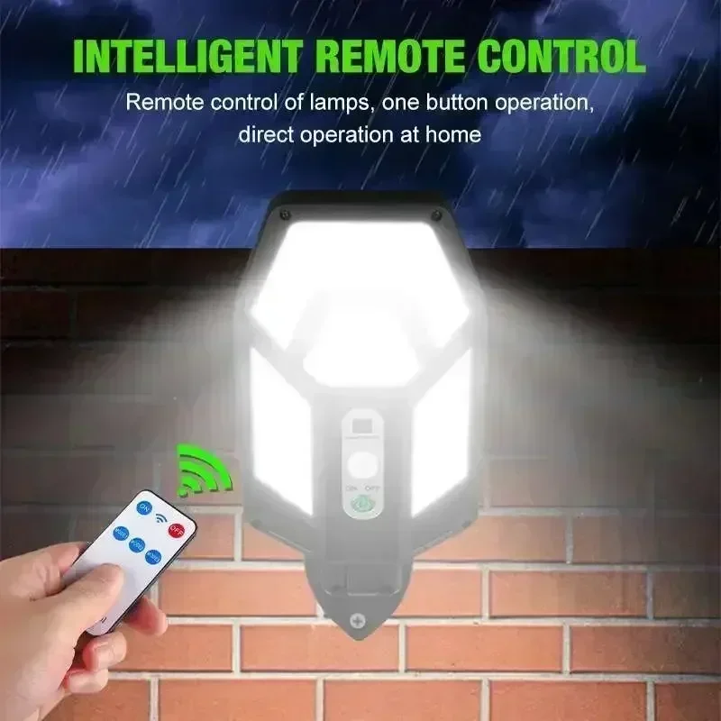 12000LM Powerful Solar Wall La - Outdoor Lighting Experts ulasan dan harga