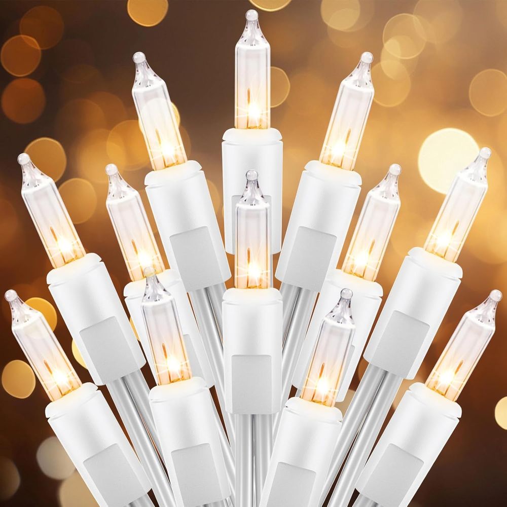 50-Count Soft White Christmas  - Outdoor Lighting On Trees ulasan dan harga