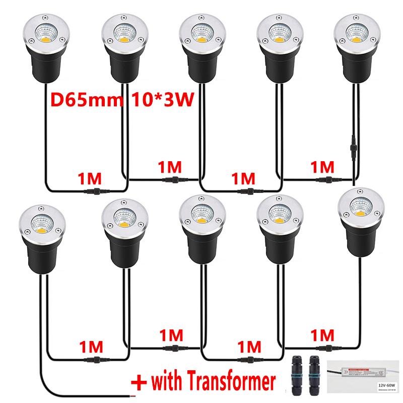 IP67 Waterproof LED Buried Lig - Ground Light Recessed ulasan dan harga