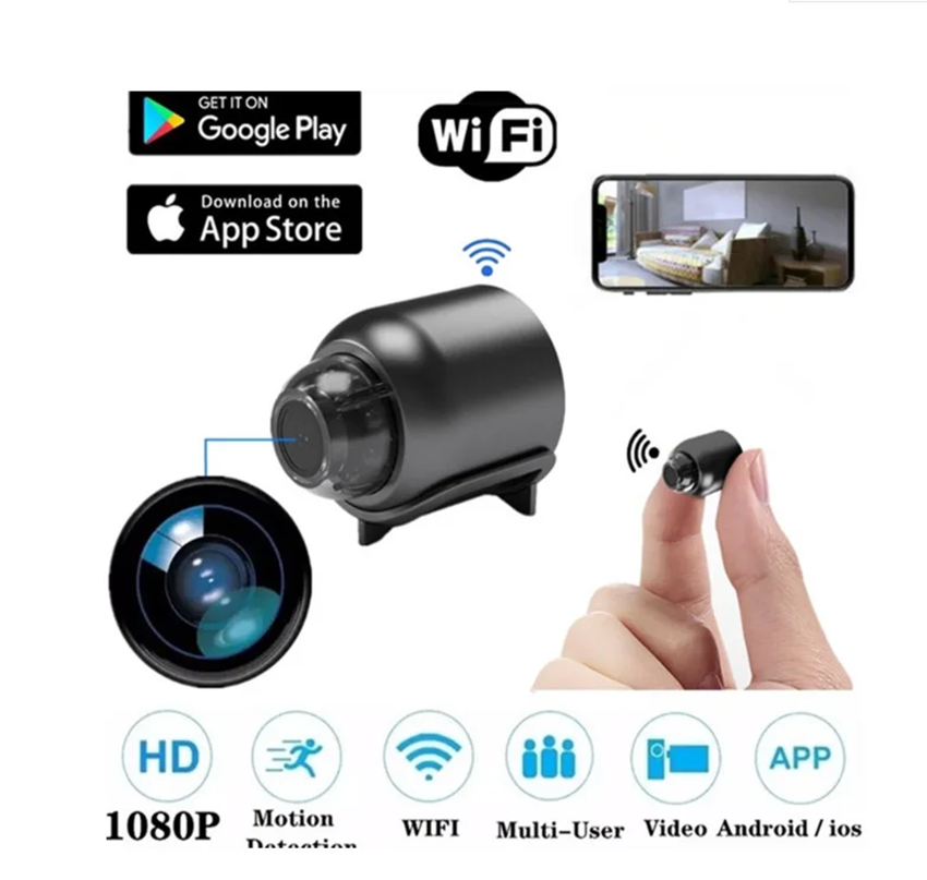 FHD 1080P Super Mini WiFi Came - Outdoor Lighting Mains Powered ulasan dan harga