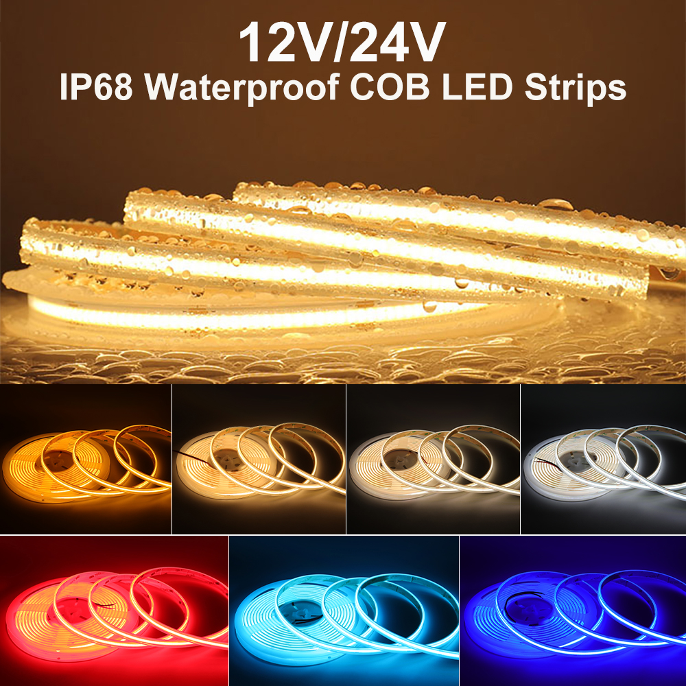 IP68 Waterproof LED Strip Ligh - Pond Light Submersible ulasan dan harga